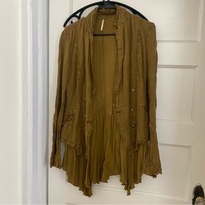 Free People Slouchy Military Jacket
